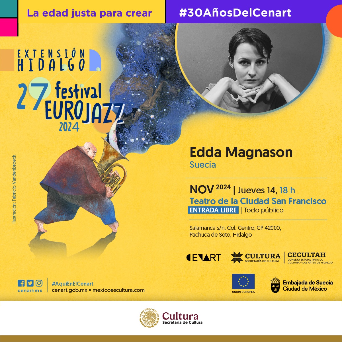 27 Festival EUROJAZZ 2024 | Edda Magnason