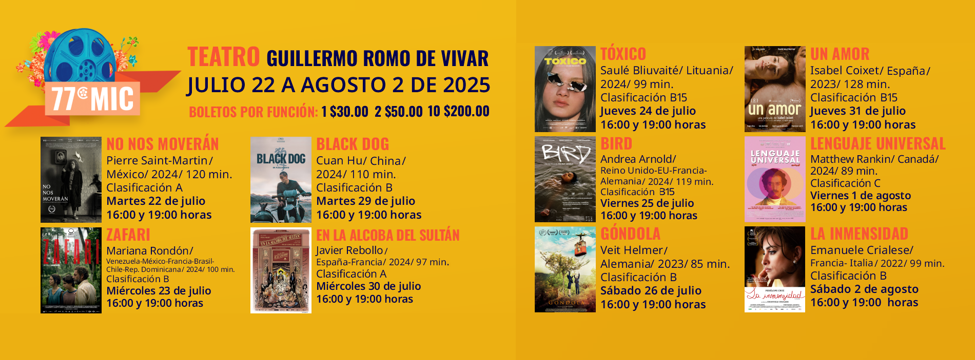 Muestra Internacional de Cine 2025
