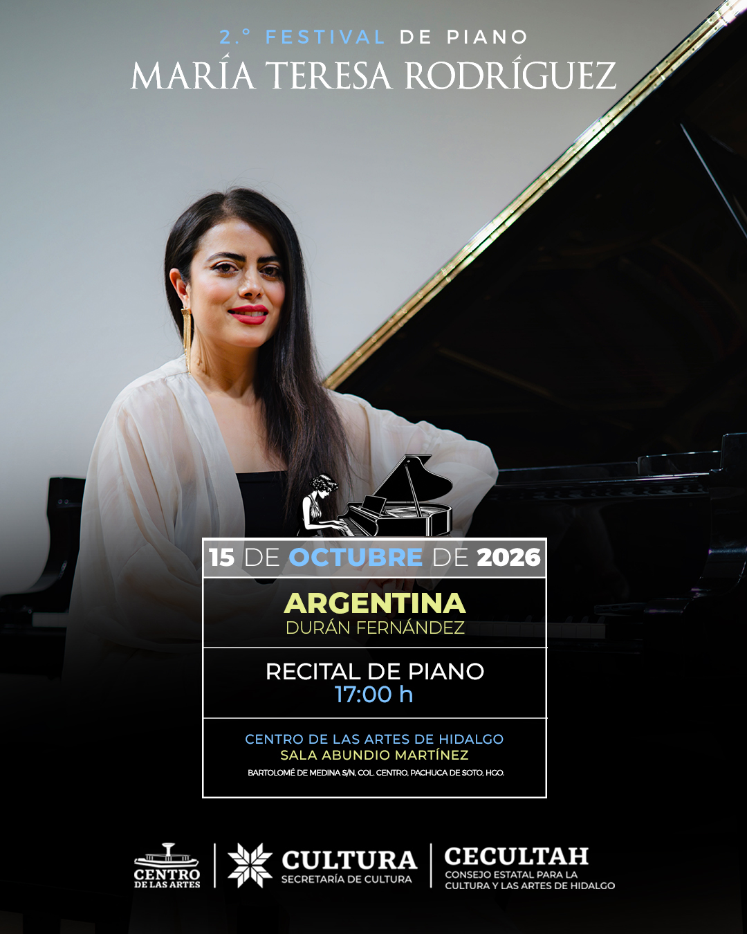2.º FESTIVAL DE PIANO MARÍA TERESA RODRÍGUEZ